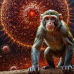 ai generated, mpox, monkey, smallpox, virus, pandemic, monkeypox, health, bacteria, organism